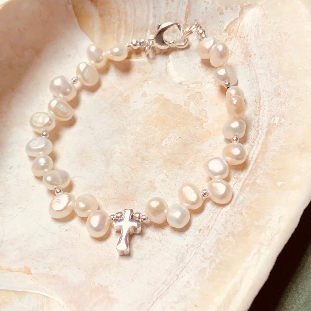 925 Sterling Silver Authentic Pearl